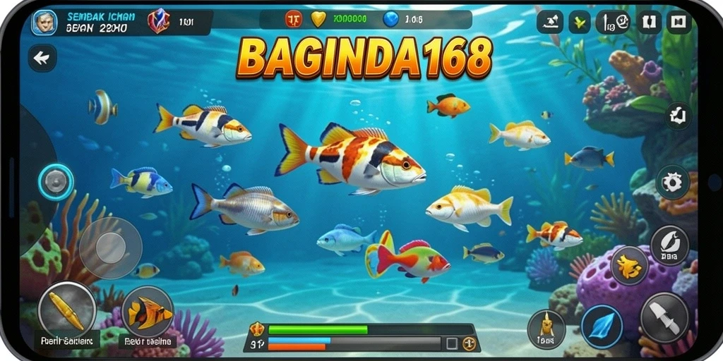 Screenshot gameplay Tembak Ikan yang menampilkan aksi seru.