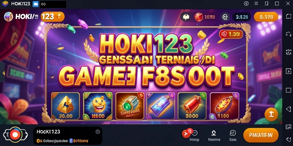 Tampilan gameplay HOKI123 yang memukau dan menarik perhatian.