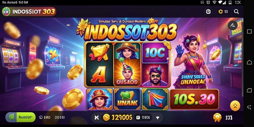 Tampilan gameplay seru dari INDOSLOT303 yang menarik.