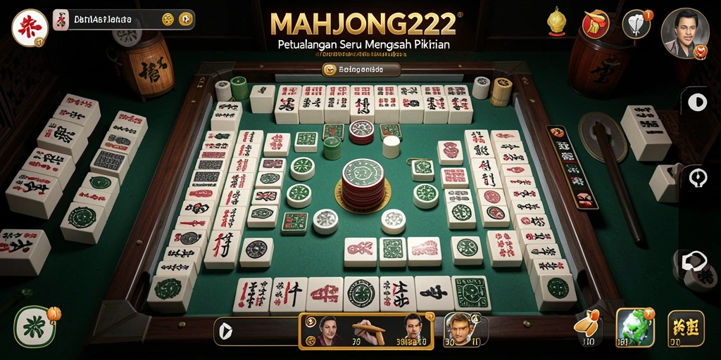Screenshot utama MAHJONG222 yang menunjukkan gameplay petualangan yang seru.