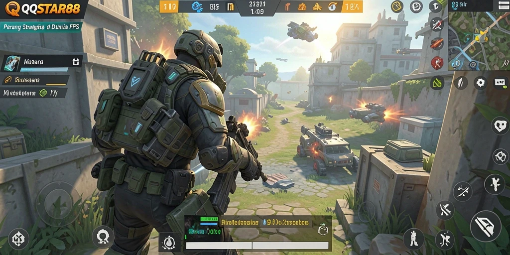 Gameplay seru dalam <strong>QQSTAR88</strong> dengan aksi tembak-menembak yang mendebarkan.