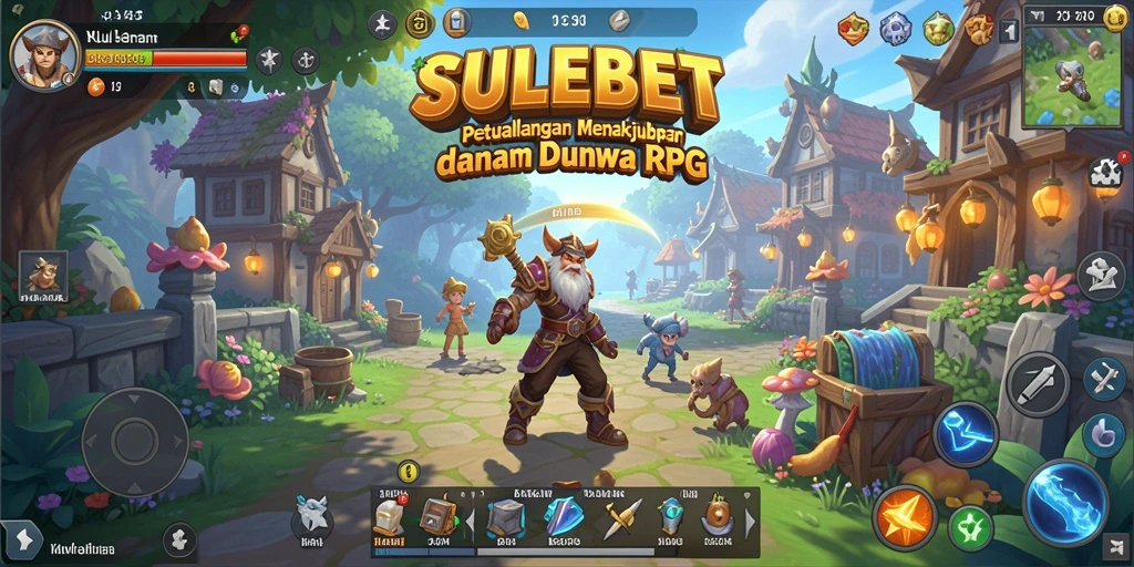 Tampilan gameplay RPG yang mendalam dan mengasyikkan dari SULEBET.