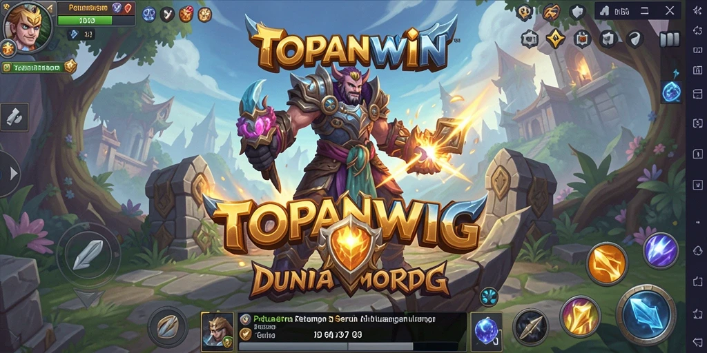 Gameplay menarik di dunia MMORPG TOPANWIN yang penuh petualangan.